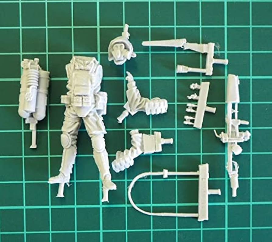 Amazon | 1/35 化学科部隊 生物化学兵器対処部隊 兵士 ケミカル